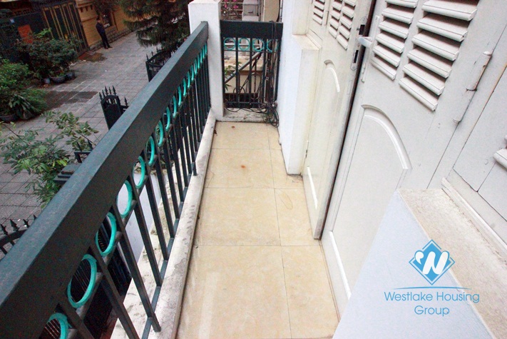 Beautiful house with quiet location for rent in Ba Dinh District, Hanoi
